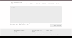 Desktop Screenshot of en.colliasolani.it